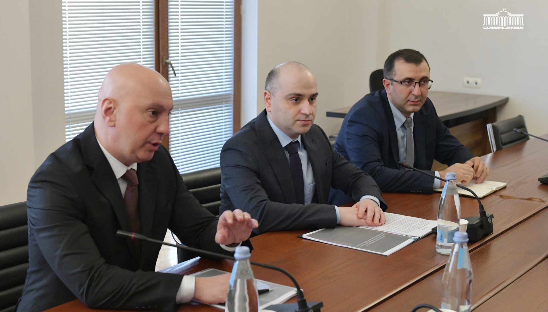 საქართველოს პარლამენტის ნდობის ჯგუფისთვის ანგარიშის წარდგენა